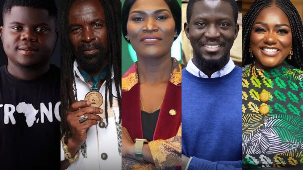 Wode Maya, Denta Amoateng, Rocky Dawuni, Ibrahim Mahama, Anita Erskine, Ghna diplomatic passports