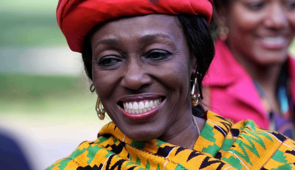 Former First Lady of Ghana, Nana Konadu Agyeman-Rawlings
