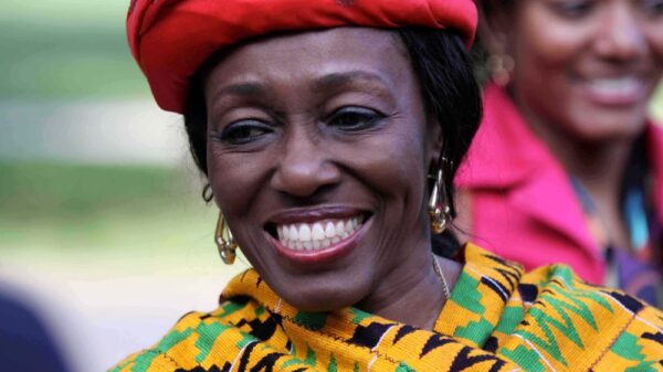 Former First Lady of Ghana, Nana Konadu Agyeman-Rawlings
