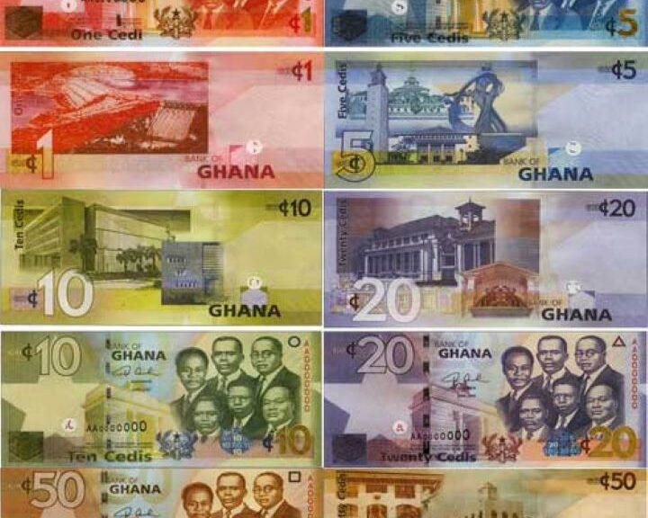 Ghana Cedi Notes, Ghana Bank Notes