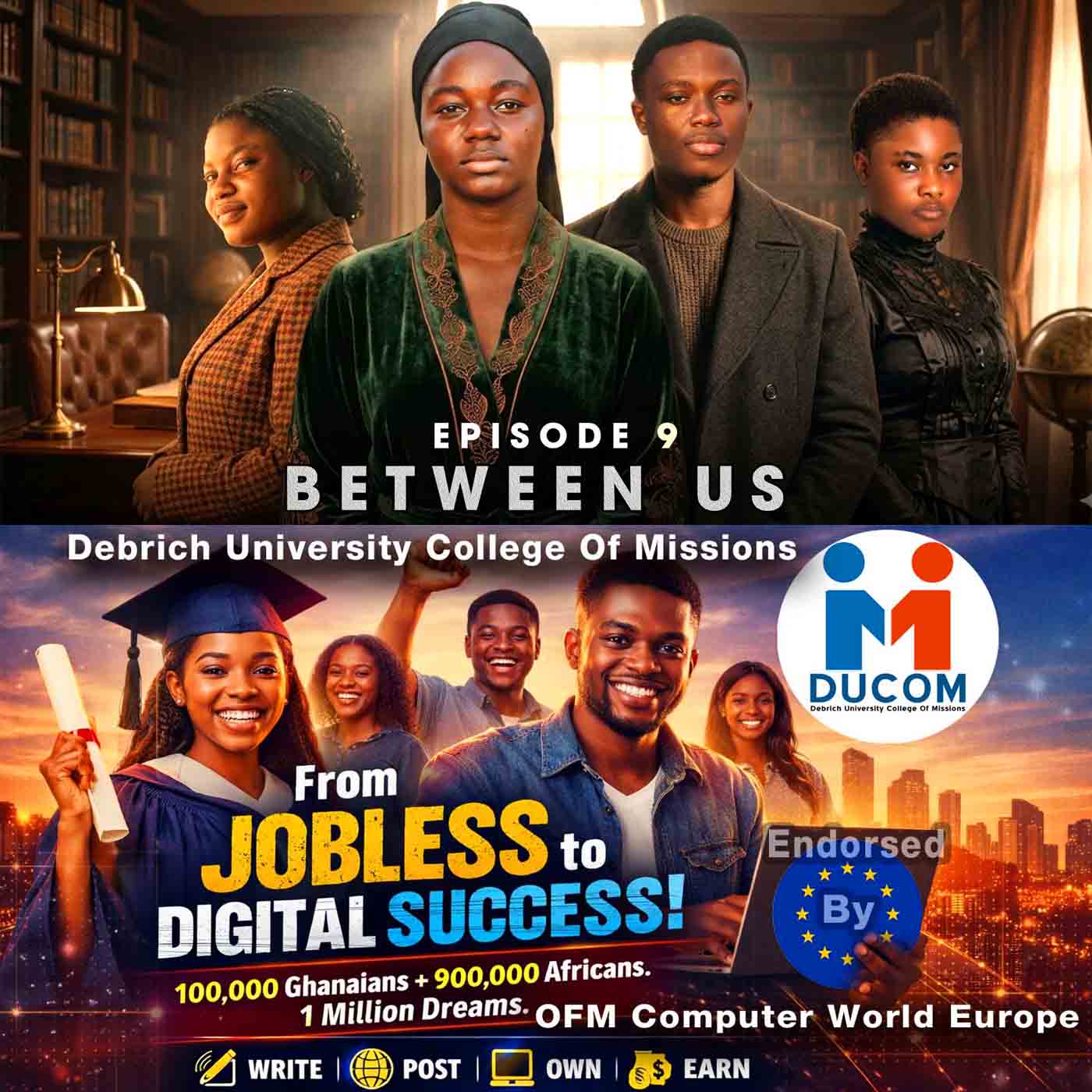Debrich University College of Missions, DUCOM, Between Us Episode 9